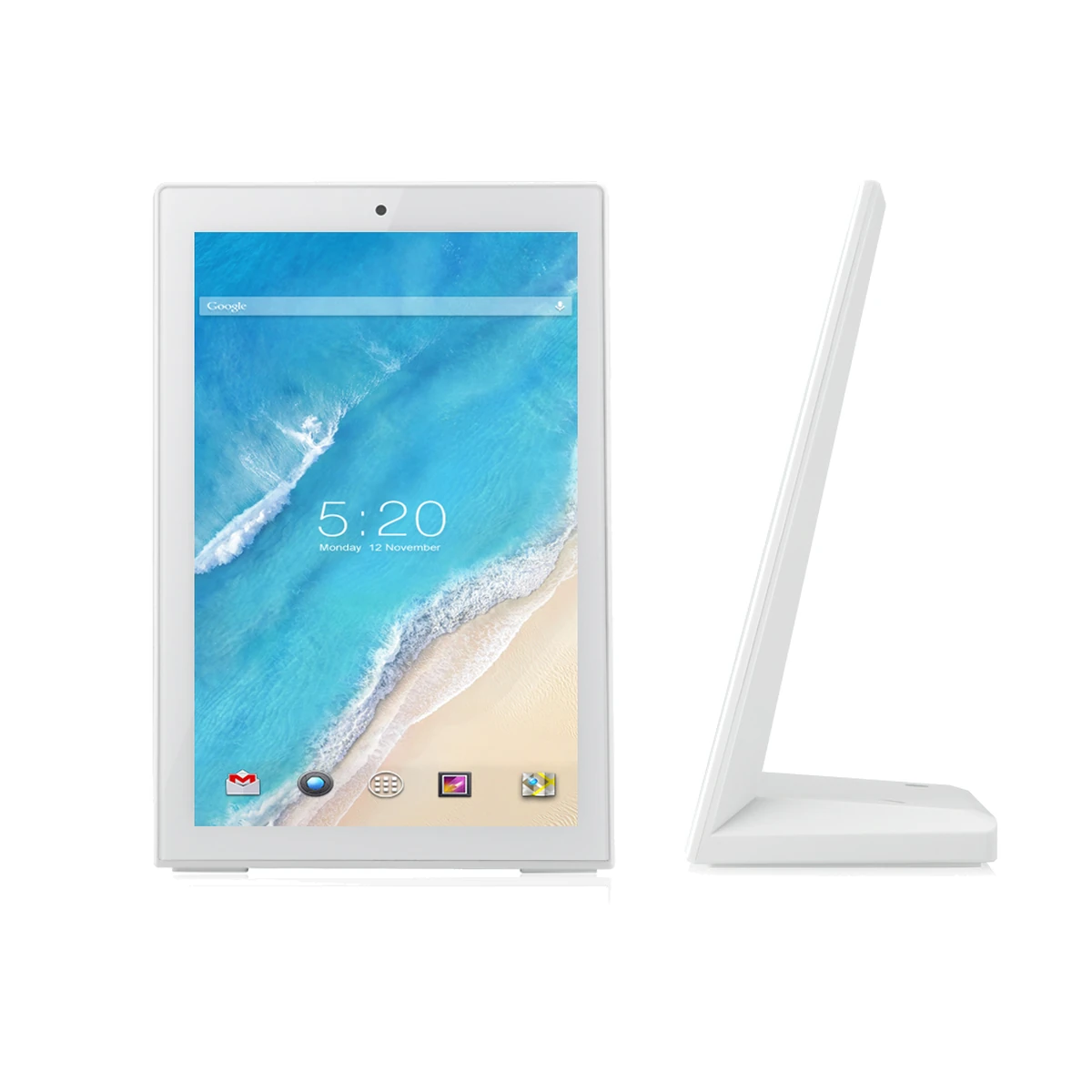 Wintouch L-shaped Smart Terminal, LS portrait series white-background product view 1