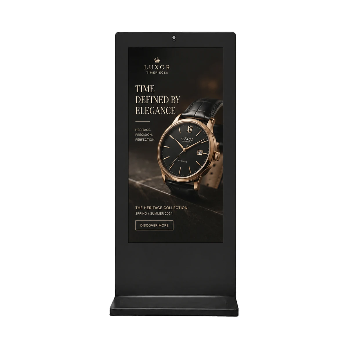 Wintouch Outdoor Stand Digital Signage, white-background product view 1