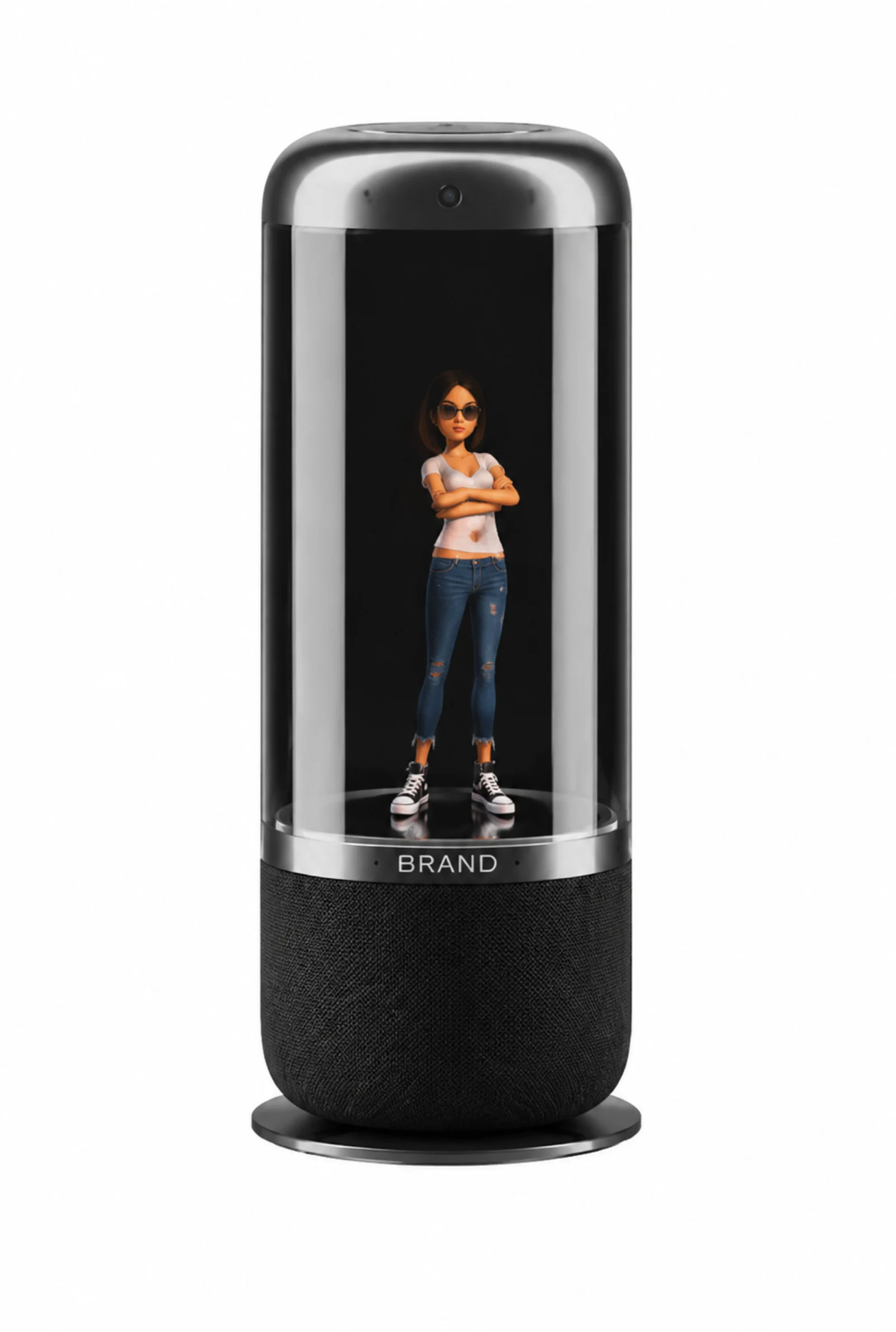 Wintouch 6-inch AI HoloBox, front product view on a white background