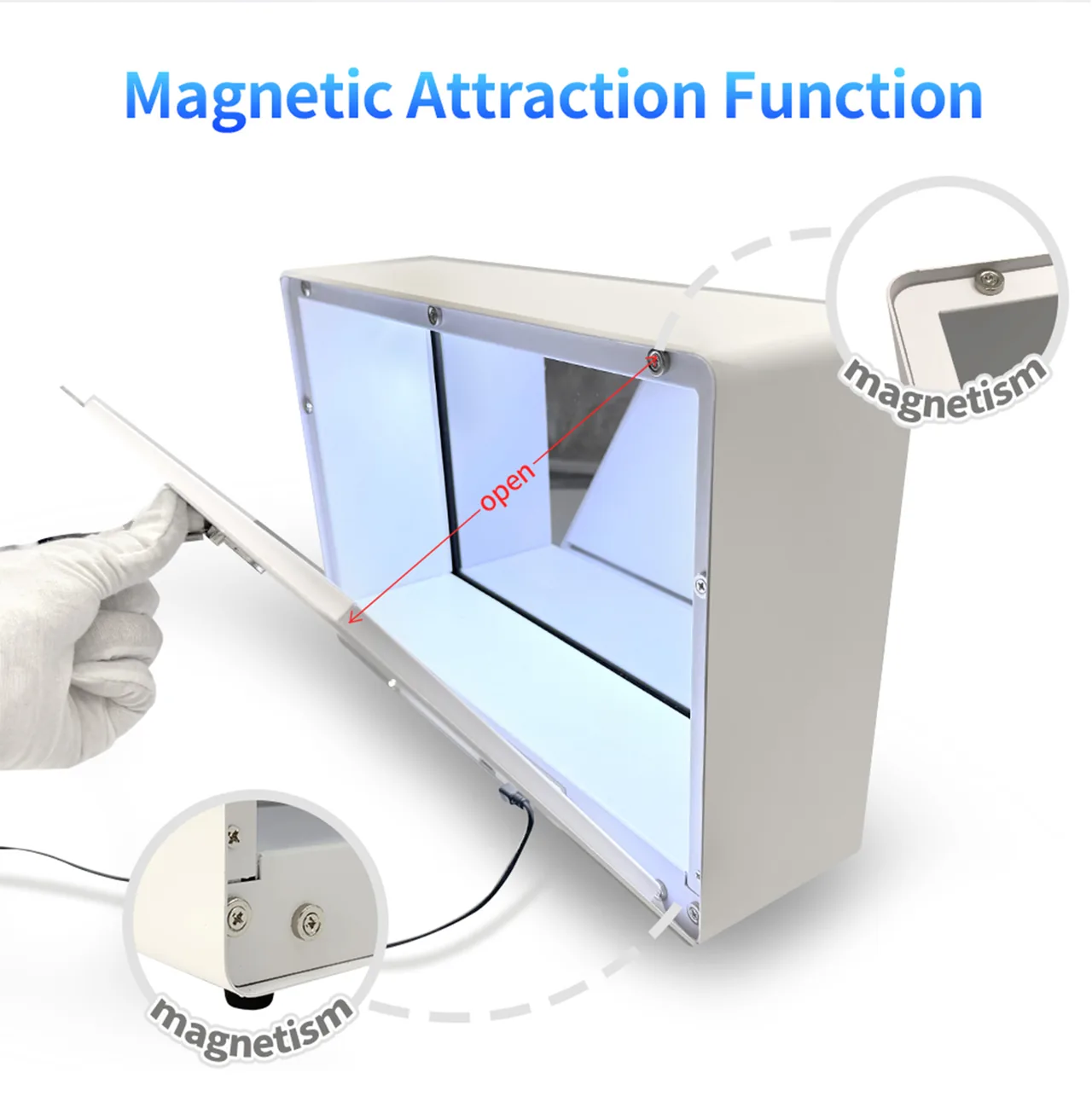 Wintouch transparent LCD display showcase — product feature detail 7