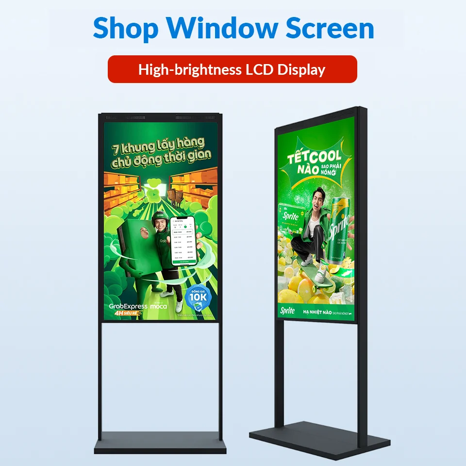 Wintouch Window Display, Shop Window Screen product overview