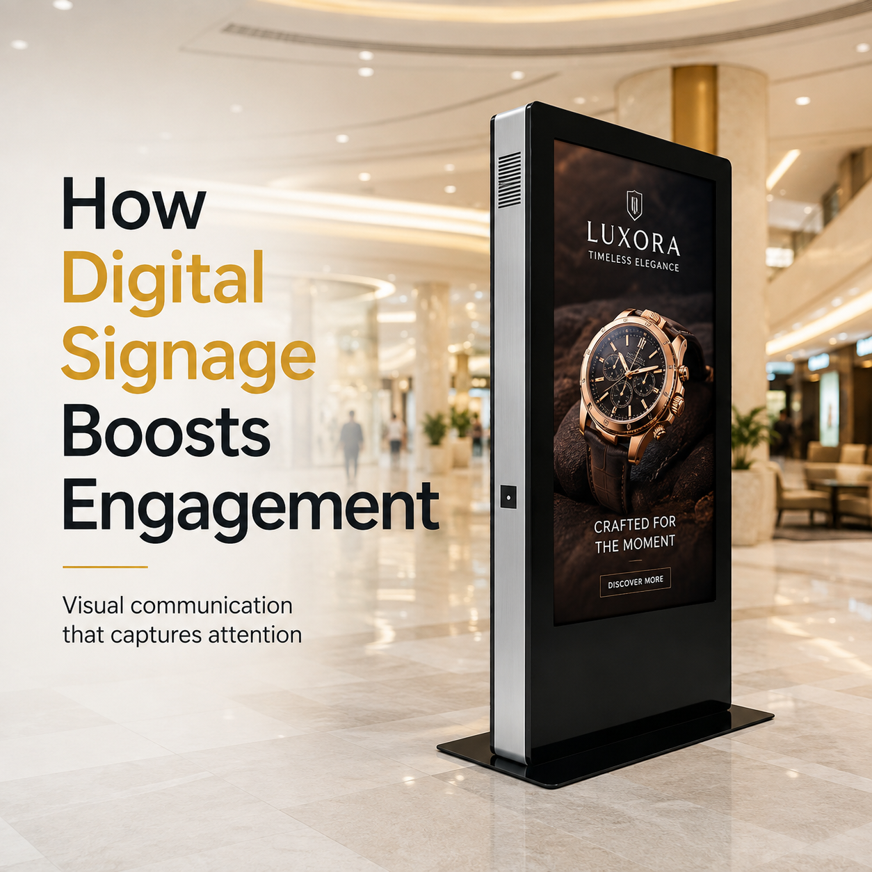 Consumer TV vs. Commercial Display in Retail 2026: A Power, Brightness & Lifespan ROI Breakdown
