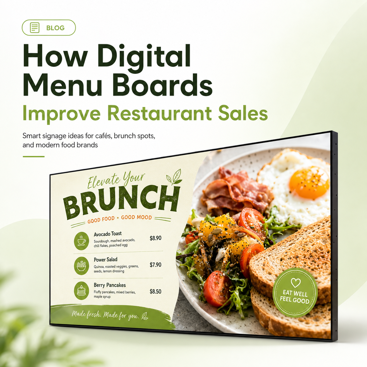 Digital Menu Boards for Restaurants: A Buyer's Journey