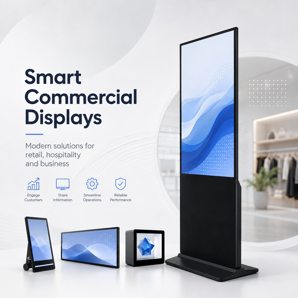 Digital Signage Display Lifespan: MTBF, Backlight Hours & TCO