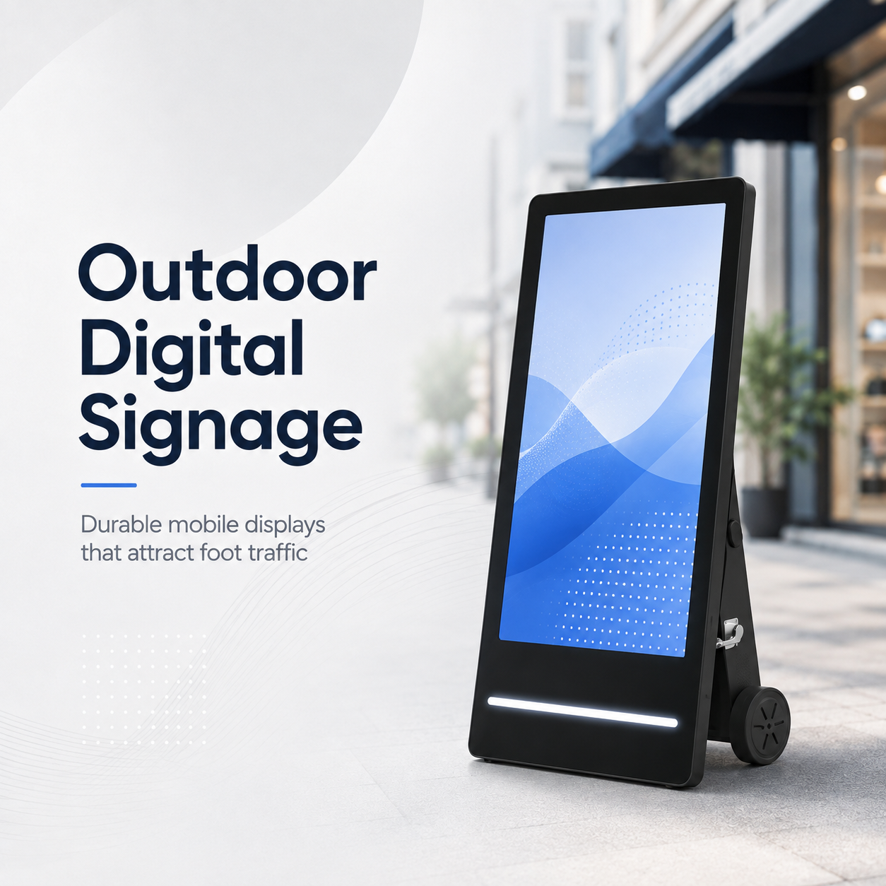 Digital Signage Screen Size: Match Viewing Distance